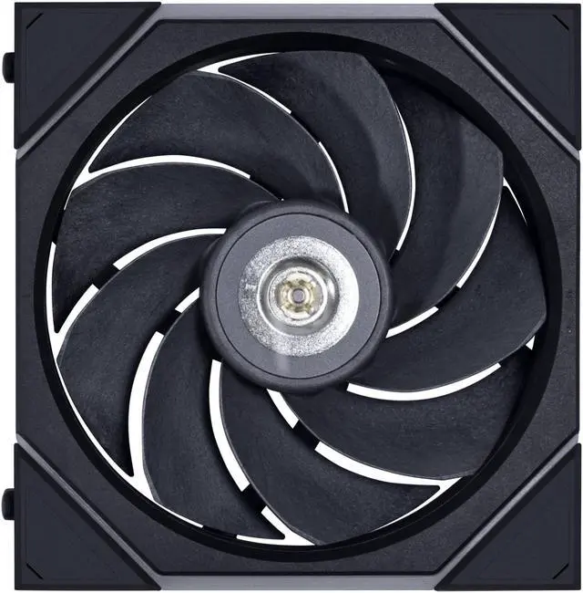 Alt view image 7 of 12 - Lian Li UNI FAN RTL120 RGB Single Pack Black . Reverse Blade (No controller included)- 12RTL1B