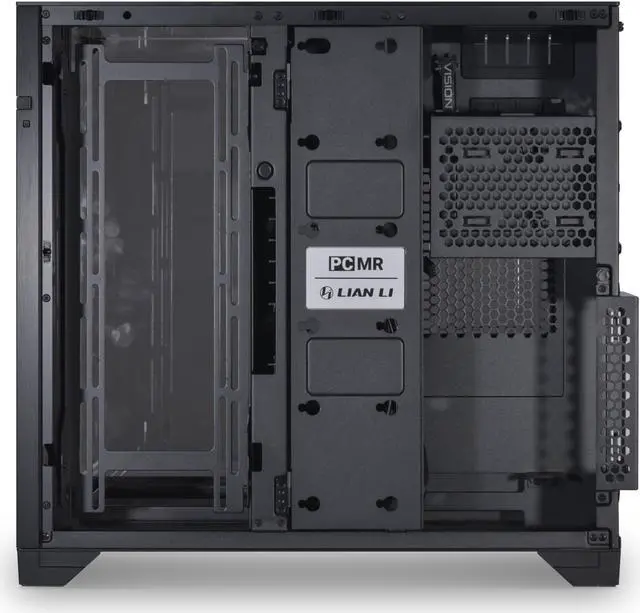 Alt view image 7 of 16 - LIAN LI O11 VISION CHROME ATX MI TOWER Case, Aluminum / Steel / Tempered glass ----O11VC