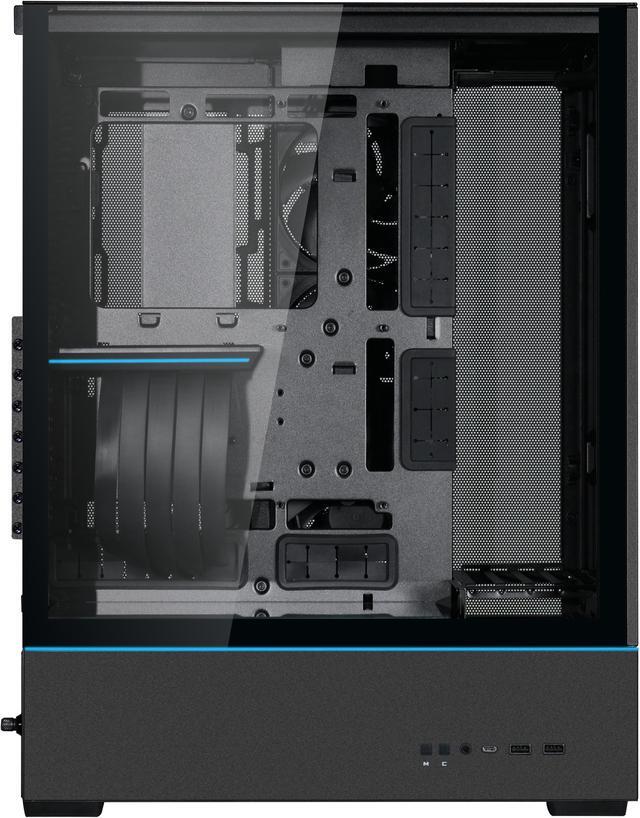 Alt view image 5 of 7 - LIAN LI SUP01 Black Steel / Tempered Glass ATX Mid Tower Computer Case ----SUP01X