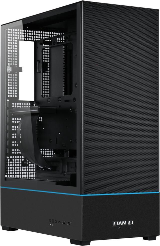 Main image of LIAN LI SUP01 Black Steel / Tempered Glass ATX Mid Tower Computer Case ----SUP01X