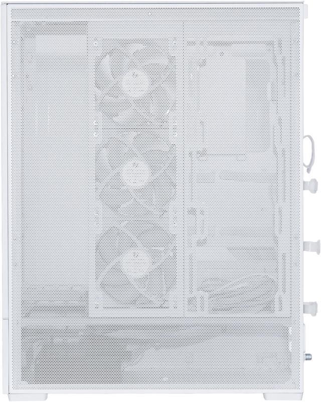 Alt view image 5 of 7 - LIAN LI SUP01 White  Steel / Tempered Glass ATX Mid Tower Computer Case ----SUP01W