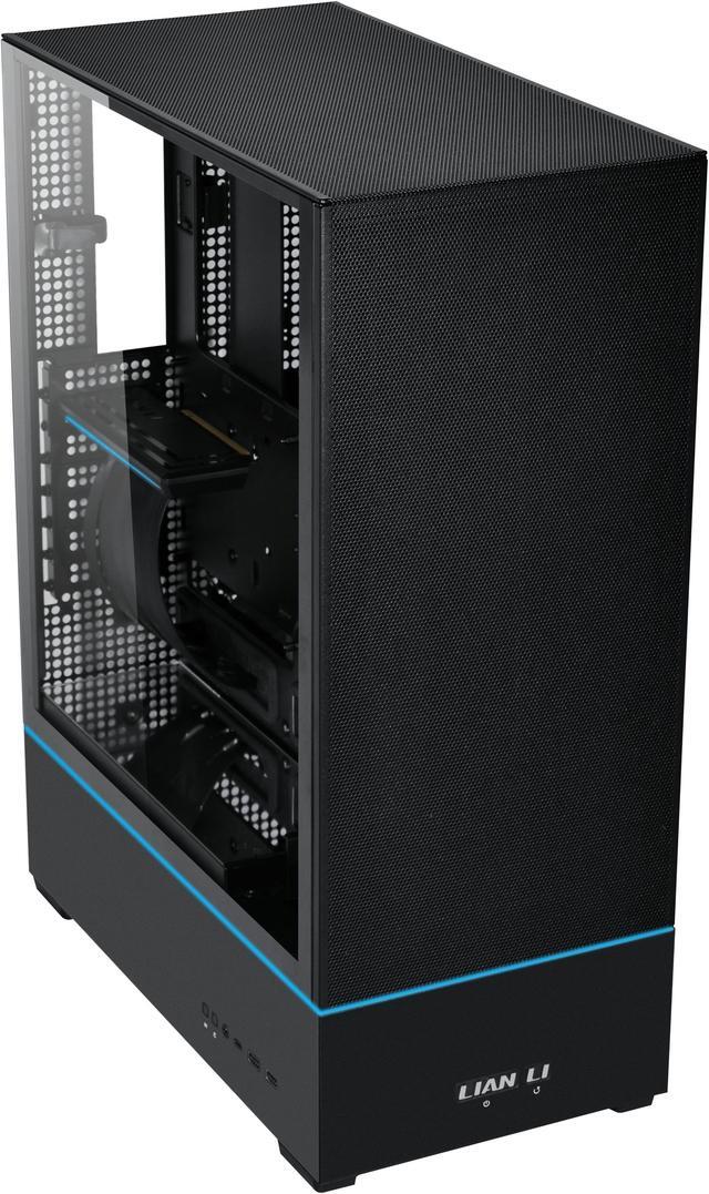 Alt view image 4 of 7 - LIAN LI SUP01 Black Steel / Tempered Glass ATX Mid Tower Computer Case ----SUP01X