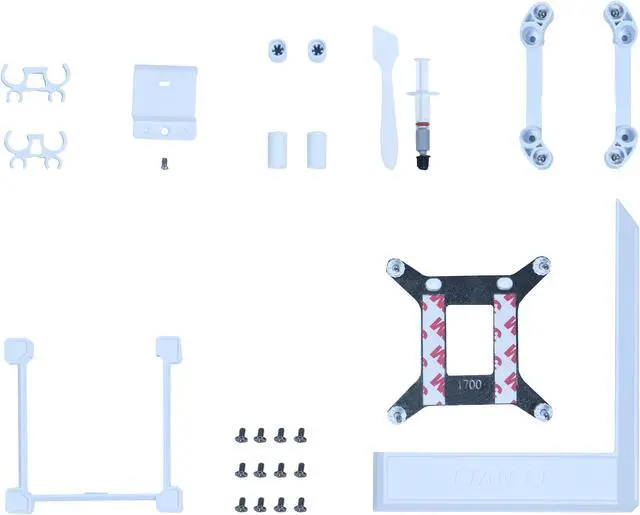Alt view image 7 of 8 - Lian Li Hydroshift 360 AIO - Pre-installed 3 x ARGB fans - Side-Mounted Coolant Pathway - 2.88” LCD Screen - 480 × 480 Resolution - Captured Screenshots or Recorded Videos Shift AIO - White (HSLCD36RW)