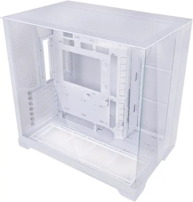 Alt view image 6 of 8 - LIAN LI O11 vision compact white color Aluminum / Steel / Tempered Glass ATX Mid Tower computer Case ----O11VPW