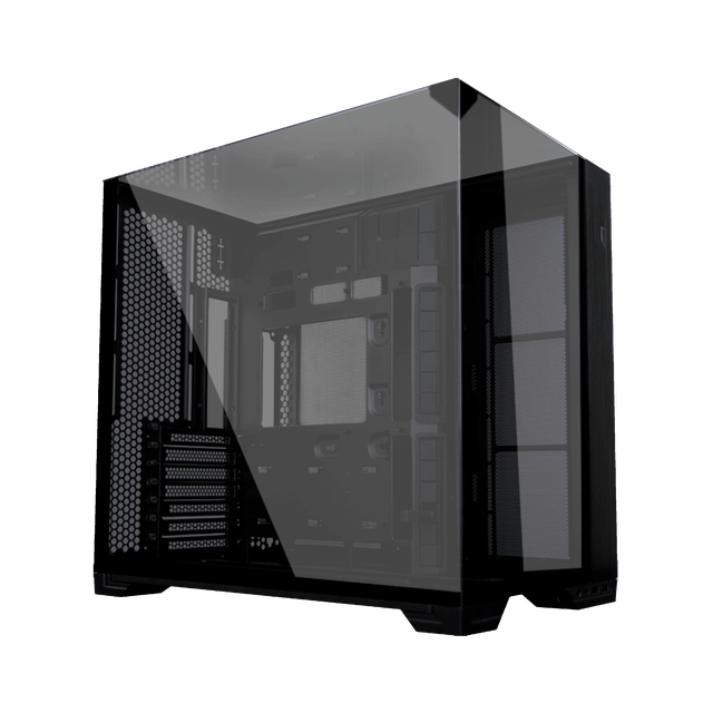 LIAN LI O11 vision compact black  color Aluminum / Steel / Tempered Glass ATX Mid Tower computer Case ----O11VPX