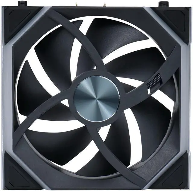 Alt view image 6 of 7 - Lian Li UNI Fan SL Wireless (Reverse Blade) 120mm ARGB Fan - Single Pack - 2.4 GHz Wireless Signal for RGB & Fan Control - Daisy-Chain Design - Controller NOT Included & Required - Black (12RSL1W1B)
