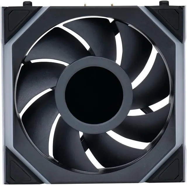 Alt view image 6 of 7 - Lian Li UNI Fan SL LCD Wireless 120mm ARGB Fan - Single Pack - 1.6" LCD Display - 2.4 GHz Wireless Signal for RGB & Fan Control -  Controller NOT Included & Required - Black (12SLLCD1W1B)