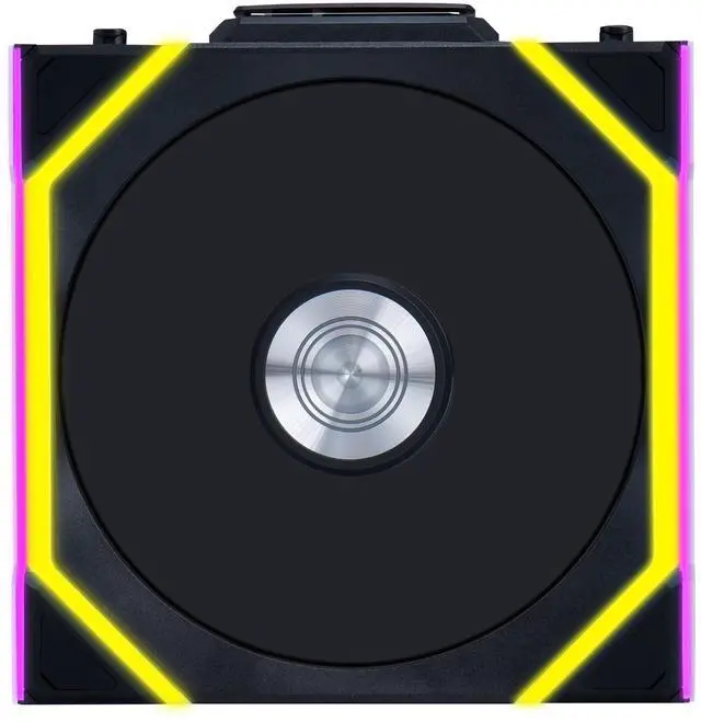 Alt view image 2 of 7 - Lian Li UNI Fan SL Wireless 120mm ARGB Fan - Single Pack - 2.4 GHz Wireless Signal for RGB & Fan Control - Daisy-Chain Design - Controller NOT Included & Required - Black (12SL1W1B)