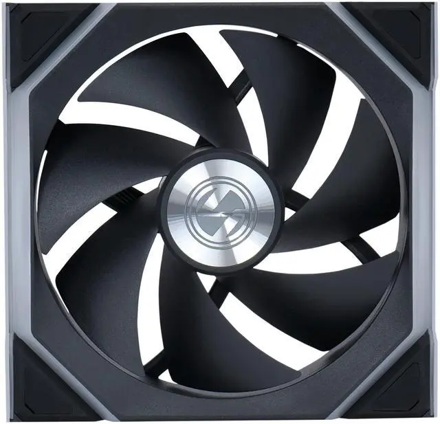 Alt view image 5 of 7 - Lian Li UNI Fan SL Wireless 120mm ARGB Fan - Single Pack - 2.4 GHz Wireless Signal for RGB & Fan Control - Daisy-Chain Design - Controller NOT Included & Required - Black (12SL1W1B)