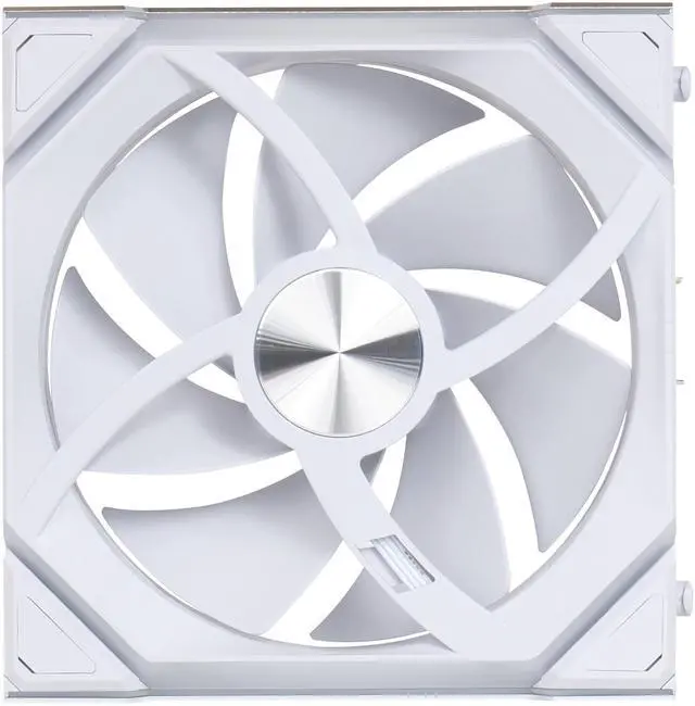 Alt view image 4 of 6 - Lian Li UNI Fan SL Wireless 120mm ARGB Fan - Single Pack - 2.4 GHz Wireless Signal for RGB & Fan Control - Daisy-Chain Design - Controller NOT Included & Required - White (12SL1W1W)