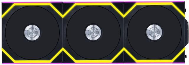 Main image of Lian Li UNI Fan SL Wireless 120mm ARGB Fan - Triple Pack - 2.4 GHz Wireless Signal for RGB & Fan Control - Customizable Lighting Effects - Controller Included & Required - Black (12SL1W3B)