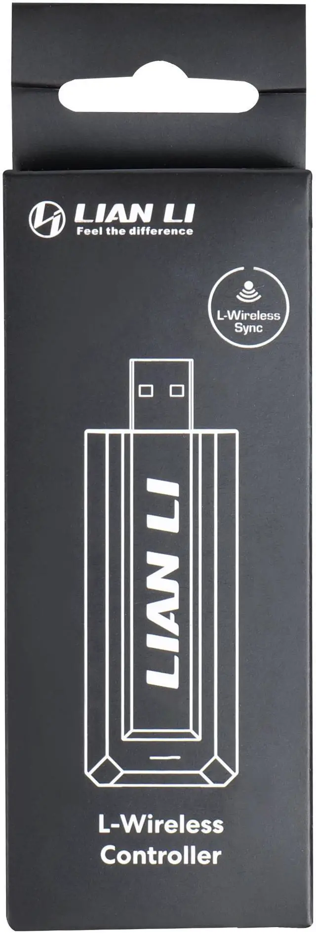 Alt view image 3 of 5 - LIAN LI RF Wireless Controller Kit Black Color ---- RF-T-B