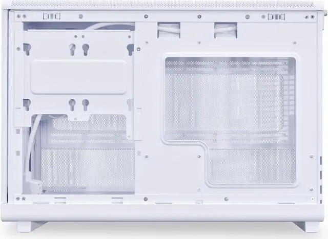 Alt view image 6 of 7 - Lian Li A3-mATX-WDG-26.3L Micro Form Factor Chassis-Wood Front & Side Tempered Glass Panel-No Fans-Supports 360mm AIO-Modularity Design-for M-ATX, ITX Motherboard-DAN Cases Collaboratio ------ A3W-WDG