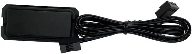 Alt view image 2 of 8 - Lian Li UNI Fan TL LCD 120 Wireless - Triple Pack - 2.4 GHz Wireless Controller Included - Daisy Chain & Infinity Mirror Design - LCD Display - Controller required. - Black (12TLLCD1W3B)