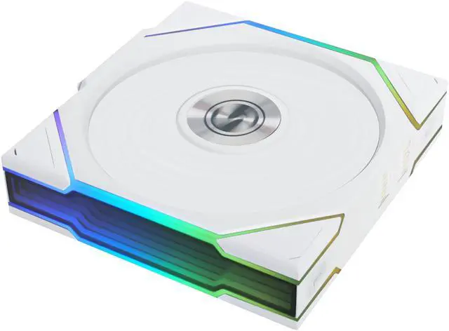 Alt view image 3 of 8 - Lian Li UNI Fan TL 120 Wireless - Single Pack - Controller Not Included - 2.4 GHz Wireless Control - Infinity Mirror Design - Controller requesd for use. - White (12TL1W1W)