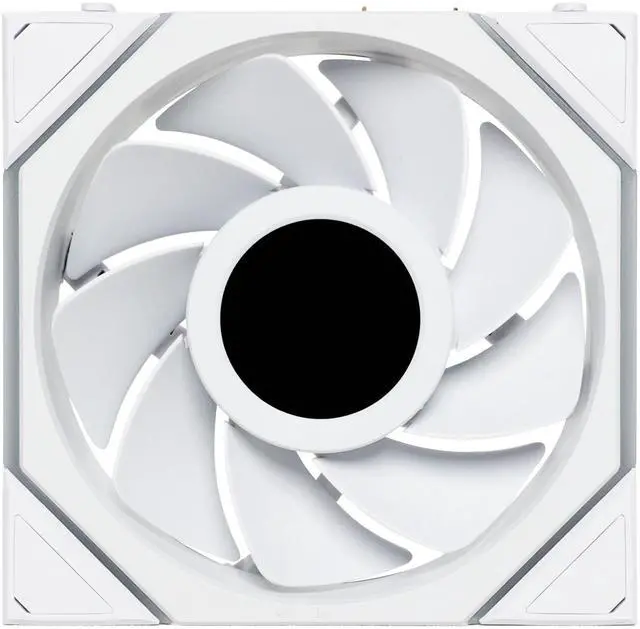 Alt view image 6 of 8 - LLian Li UNI Fan TL LCD 120 Wireless - Single Pack (Reverse Blade) - Controller Not Included - 2.4 GHz Wireless Control  - Infinity Mirror Design - Controller requesd for use. - White (12RTLLCD1W1W)