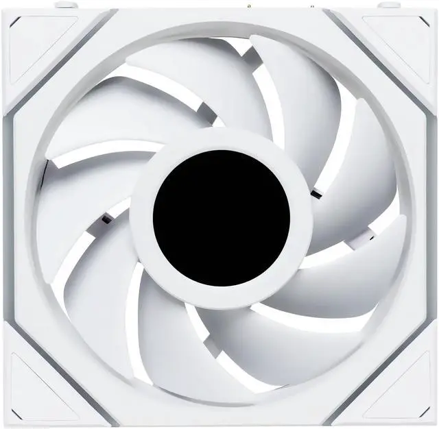 Alt view image 3 of 8 - Lian Li UNI Fan TL LCD 120 Wireless - Single Pack - Controller Not Included - 2.4 GHz Wireless Control  - Infinity Mirror Design - LCD Display - Controller requesd for use. - White (12TLLCD1W1W)
