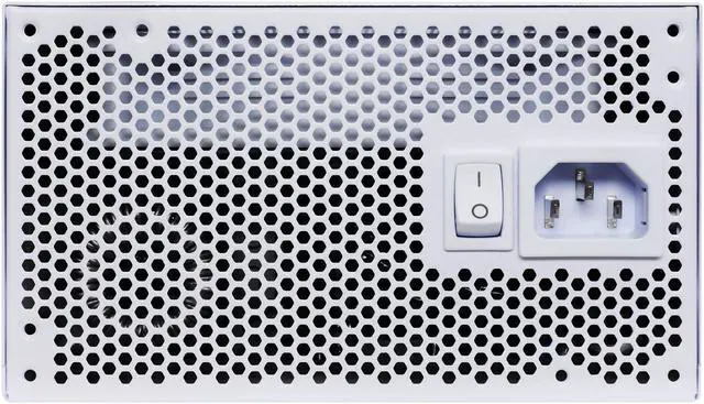 Alt view image 6 of 7 - Lian Li EDGE850W Fully Modular Low-Noise ATX Power Supply - ATX 3.1 & PCIE 5.1 Compliant - Cybenetics Gold Efficiency - 12V-2x6 Cable - L-Shape Design - Without USB/Fan Hub - White (EG0850G.W)