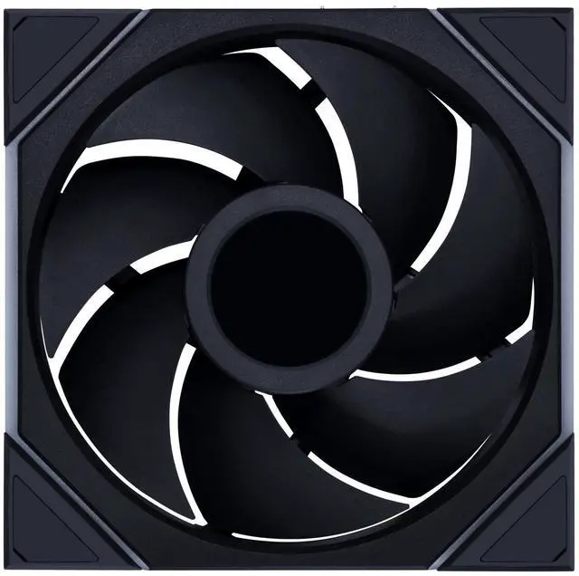 Alt view image 2 of 7 - Lian Li UNI Fan TL - LCD Wireless 140 - Single Pack - 2.4 GHz Wireless Signal ARGB Fan Control - Dual-Zone Lighting - FDB - 140mm - LCD Display - Controller NOT Included & Required -Black(14TLLCD1W1B)