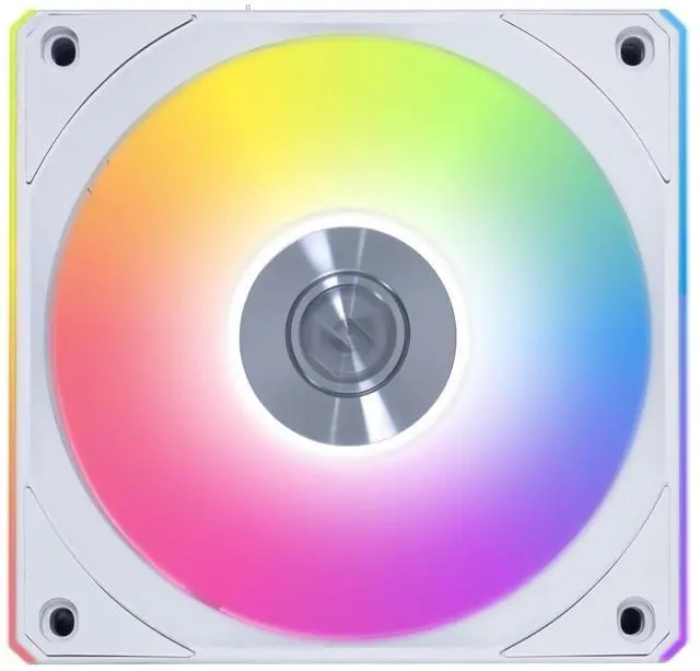Alt view image 2 of 8 - Lian Li UNI Fan CL120 ARGB PWM Fan - Single Pack - 2.4 GHz Wireless Signal RGB & PC Case Fans Control - 28mm FDB - Daisy-Chain - Low Noise - Controller NOT Included & Required - White (12CL1W1W)