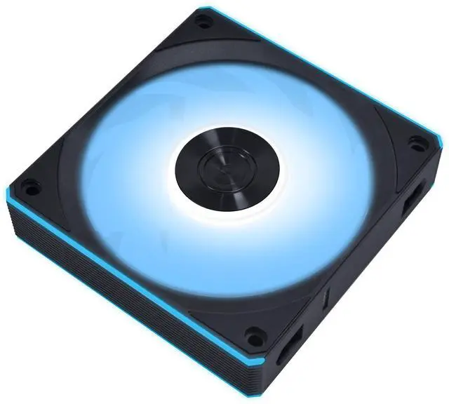 Alt view image 2 of 8 - Lian Li UNI Fan CL120 ARGB PWM Fan - Single Pack - 2.4 GHz Wireless Signal RGB & PC Case Fans Control - 28mm FDB - Daisy-Chain - Low Noise - Controller NOT Included & Required - Black (12CL1W1B)