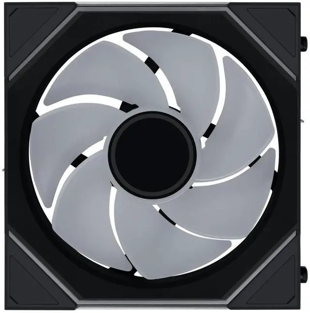 Alt view image 3 of 7 - Lian Li UNI Fan SL-Infinity Wireless - 120 - Single Pack (Reverse Blade) - 2.4 GHz Wireless Signal ARGB Fan Control - Double Infinity Mirror - Controller NOT Included & Required - Black (12RSLIN1W1B)