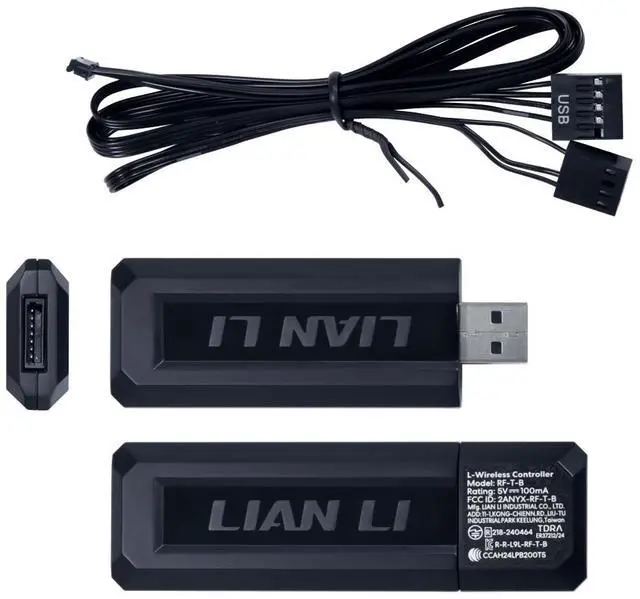 Alt view image 5 of 7 - Lian Li UNI Fan SL-Infinity Wireless 120 - Triple Pack (Reverse Blade) - 2.4 GHz Wireless Signal ARGB Fan Control - Double Infinity Mirror - Low Noise - Controller Included - Black (12RSLIN1W3B)