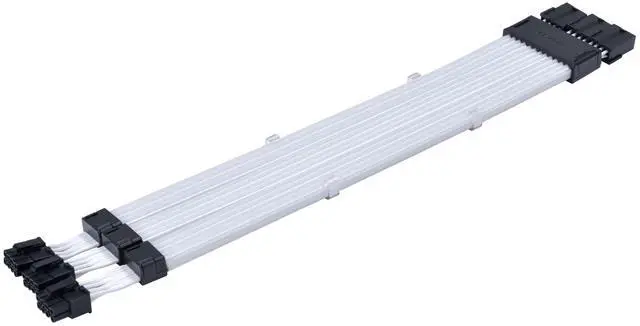 Alt view image 5 of 7 - Lian Li Strimer Wireless 3x8-Pin (PW12-1W) - Addressable RGB Power Cable - 2.4 GHz Wireless Control with 410mm; 16.14 Inch length - Light Guides - Wireless Controller NOT Included & Required