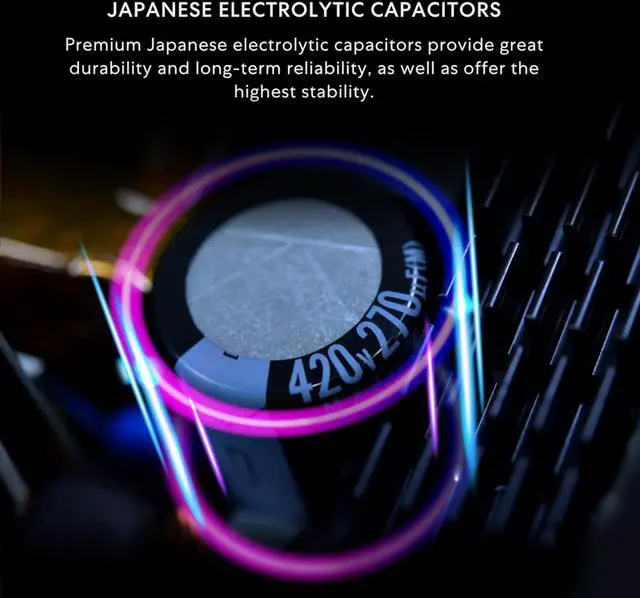 Alt view image 7 of 7 - Lian Li SP750 Gold - 750 Watt SFX Form Factor Power Supply with Native 12V-2x6 Cable - Low Noise - 80 Plus Gold Efficiency - ATX 3.1 & PCIe 5.0 Compliant - 92mm FDB Fan - 10-Year - Black (SP750G.B)