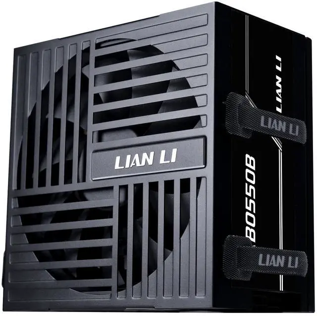 Alt view image 2 of 5 - Lian Li RB550 80 Plus Bronze Non Modular - Low-Noise ATX 550 Watt Power Supply  - Cable Management -  135mm Larger Fan - Black (RB0550B)