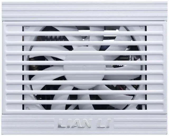 Alt view image 3 of 7 - Lian Li SP1000 Platinum - 1000 Watt SFX Form Factor Power Supply with 12V-2x6 Cable - ATX 3.1 & PCIE 5.1 Compliant - Full Modular - 100% Japanese 105C Capacitors - White (SP1000P.W)