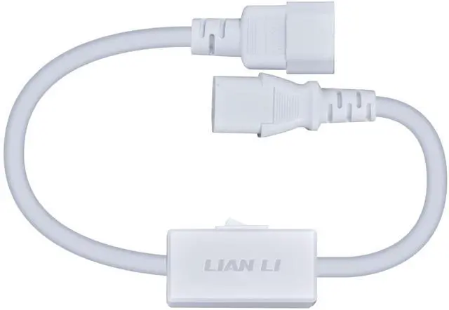 Alt view image 6 of 7 - Lian Li SP1000 Platinum - 1000 Watt SFX Form Factor Power Supply with 12V-2x6 Cable - ATX 3.1 & PCIE 5.1 Compliant - Full Modular - 100% Japanese 105C Capacitors - White (SP1000P.W)