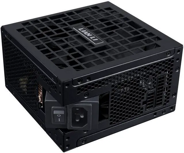 Alt view image 2 of 7 - Lian Li RS1000X - Rotational Shift Fully Modular ATX Power Supply - 1000W - Cybenetics 80 Plus Gold Efficiency - ATX 3.1 & PCIe 5.1 Compliant - Easy Cable Management - Black (RS1000G.B)