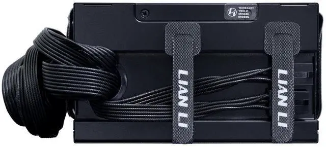 Alt view image 3 of 8 - Lian Li RB650 80 Plus Bronze Non Modular - Low-Noise ATX 650 Watt Power Supply with 12+4Pin Connector - ATX 3.1 & PCIe 5.1 Compliant - Cable Management -  135mm Larger Fan - Black (RB0650B)