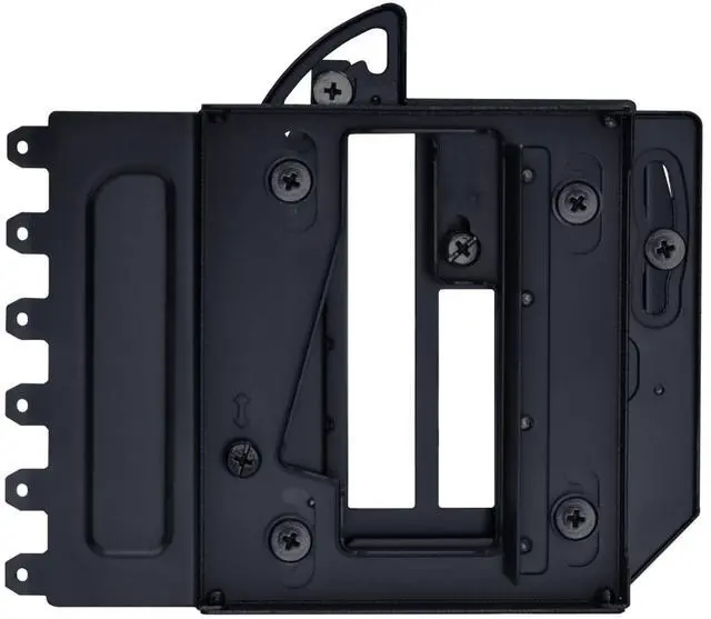 Alt view image 5 of 7 - Lian Li Multi-Direction Vertical GPU Bracket V4 - Premium Gen 5 Riser Cable PCI-E 5.0, PCIe 3.0/4.0 Compatible, Adjustable Position - (VG4v4 Black)