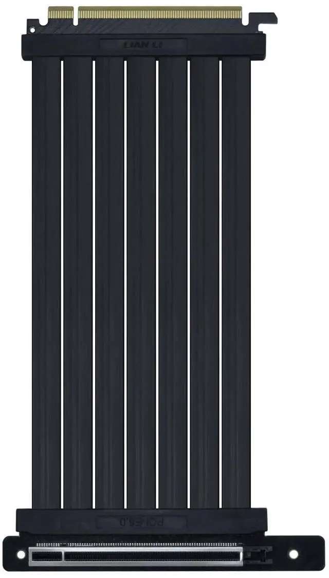 Alt view image 6 of 7 - Lian Li Multi-Direction Vertical GPU Bracket V4 - Premium Gen 5 Riser Cable PCI-E 5.0, PCIe 3.0/4.0 Compatible, Adjustable Position - (VG4v4 Black)