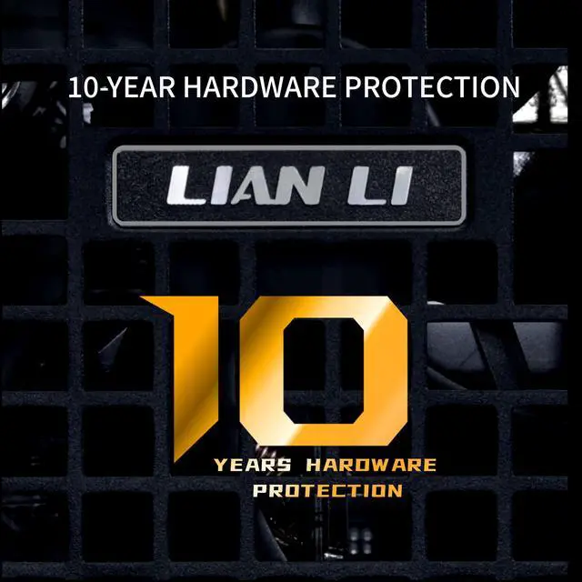 Alt view image 7 of 7 - Lian Li RS1000X - Rotational Shift Fully Modular ATX Power Supply - 1000W (USB Hub Included) - 80 Plus Gold Efficiency - ATX 3.1 & PCIe 5.1 Compliant - Easy Cable Management - Black (RS1000G.BH)