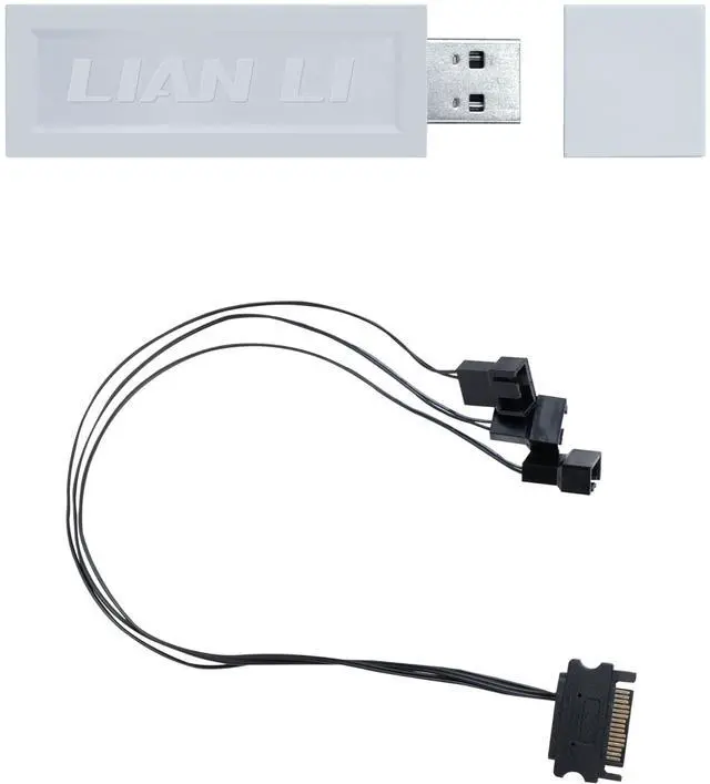 Main image of Lian Li UNI Fan L-Wireless Controller for Computer Fans, Works with SL-Infinity, CL Wireless, SL & TL Wireless, Strimer Wireless, and Hydroshift II - White
