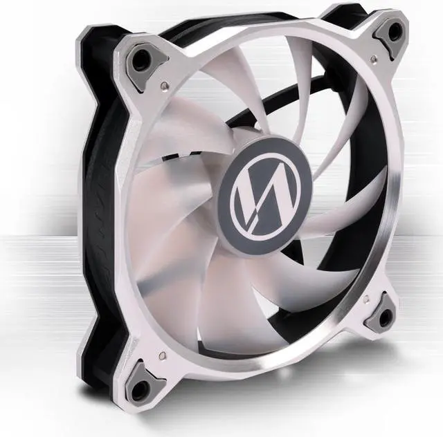 Alt view image 6 of 7 - LIAN LI BORALITE Series RGB BORALITE120-3A S, 120mm  LED PWM Fan, 3 FANS Pack - Silver Frame  (LEDs Powered by Motherboard 4 PIN Headers. No LEDs Controller Included)--1 Year Warranty