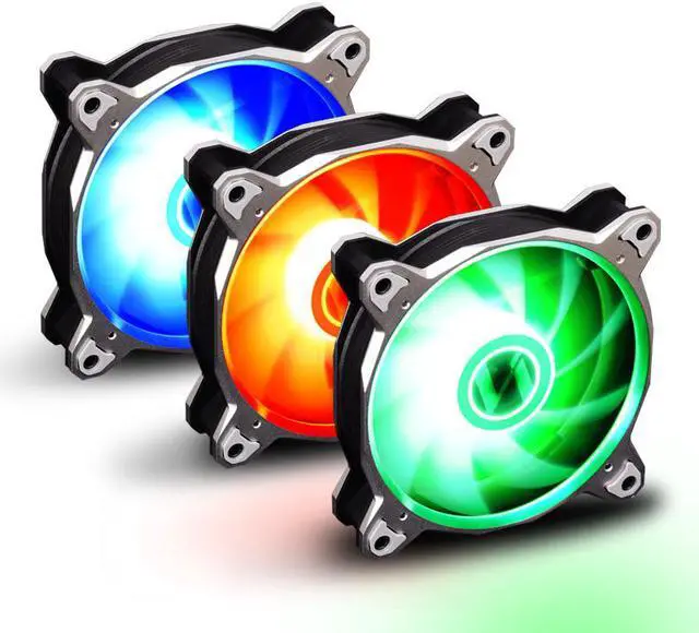 Main image of LIAN LI BORALITE Series RGB BORALITE120-3A S, 120mm  LED PWM Fan, 3 FANS Pack - Silver Frame  (LEDs Powered by Motherboard 4 PIN Headers. No LEDs Controller Included)--1 Year Warranty