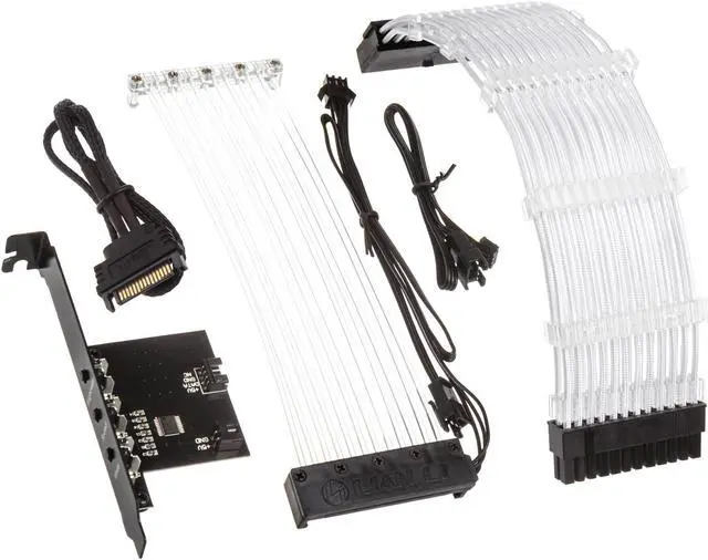 Alt view image 2 of 18 - LIAN LI STRIMER 24 Pins Addressable RGB Power extension cable---- Strimer 24 Pins (1Year Warranty)