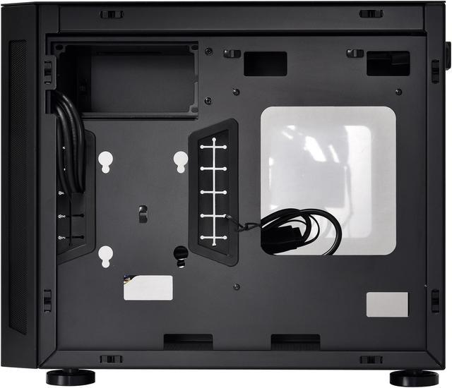 Alt view image 5 of 12 - LIAN LI TU150 Aluminum Tempered Glass ITX Case - Black Color - TU150WX