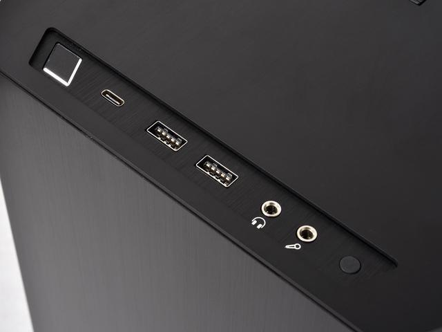 Alt view image 7 of 12 - LIAN LI TU150 Aluminum Tempered Glass ITX Case - Black Color - TU150WX