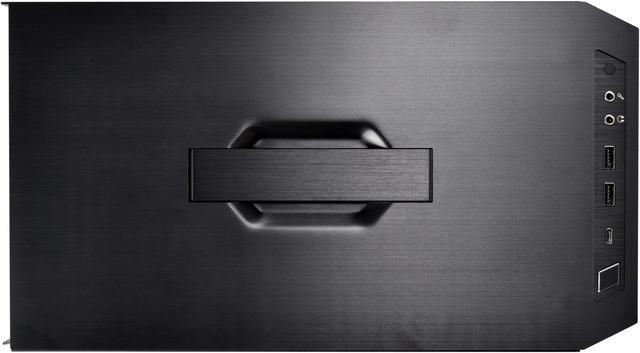 Alt view image 8 of 12 - LIAN LI TU150 Aluminum Tempered Glass ITX Case - Black Color - TU150WX