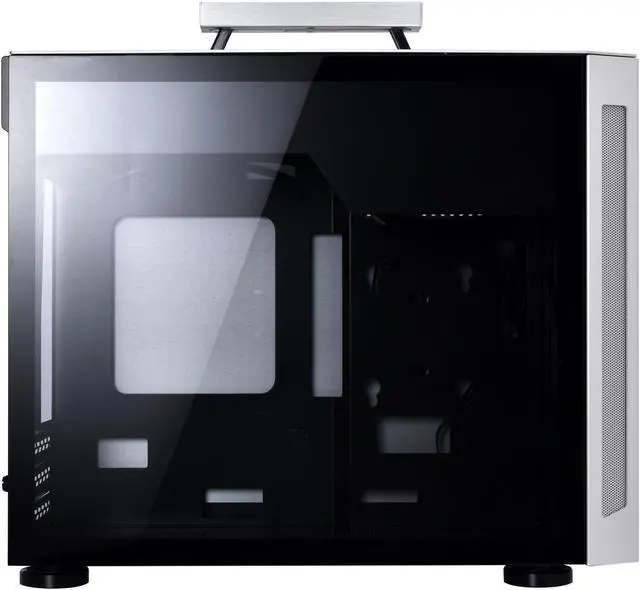Alt view image 4 of 17 - LIAN LI TU150 Aluminium  tempered glass  ITX case -Silver Color -TU150WA