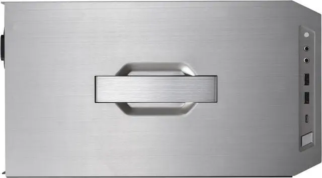 Alt view image 6 of 17 - LIAN LI TU150 Aluminium  tempered glass  ITX case -Silver Color -TU150WA