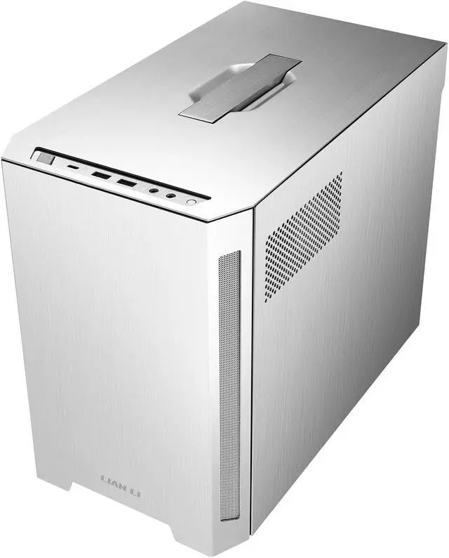 Alt view image 7 of 17 - LIAN LI TU150 Aluminium  tempered glass  ITX case -Silver Color -TU150WA