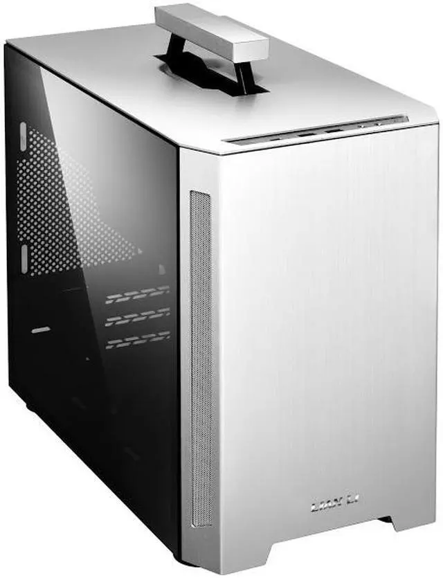 Main image of LIAN LI TU150 Aluminium  tempered glass  ITX case -Silver Color -TU150WA