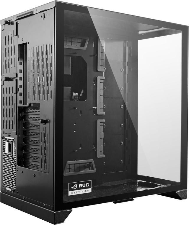 Alt view image 7 of 9 - LIAN LI O11 Dynamic XL ROG Certificated - Black Color, Tempered Glass on the Front, and Left Side, E-ATX , ATX Full Tower Gaming Computer Case, O11D XL-X