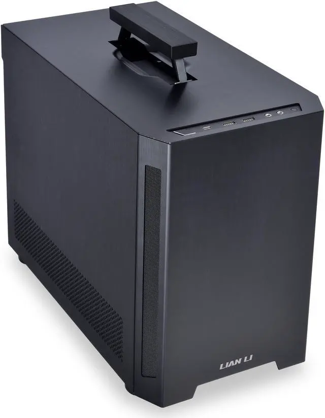 Alt view image 4 of 7 - LIAN LI TU150 Aluminium  ITX case -Black Color -TU150X